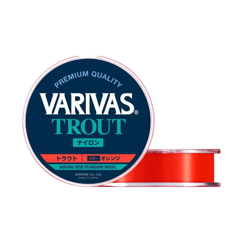 Gecertificeerd VARIVAS TROUT 100m 0.148mm 3lb Flash Orange