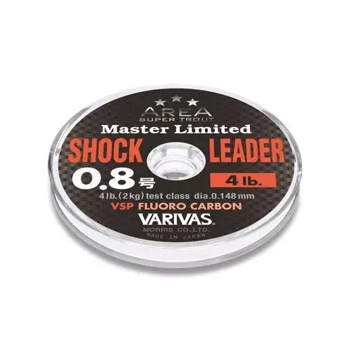 Voordeelprijs VARIVAS SHOCKLEADER FLUOROCARBON TROUT AREA VSP 30m 0.148mm