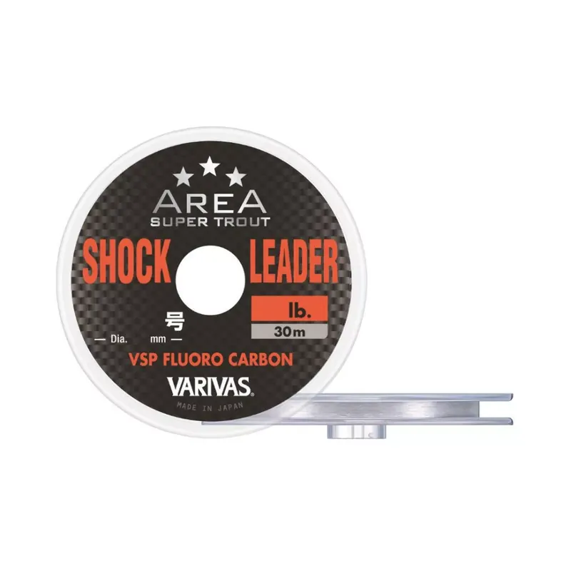 VARIVAS SUPER TROUT AREA VSP FLUOROCARBON SHOCKLEADER 30m 0. Nieuw