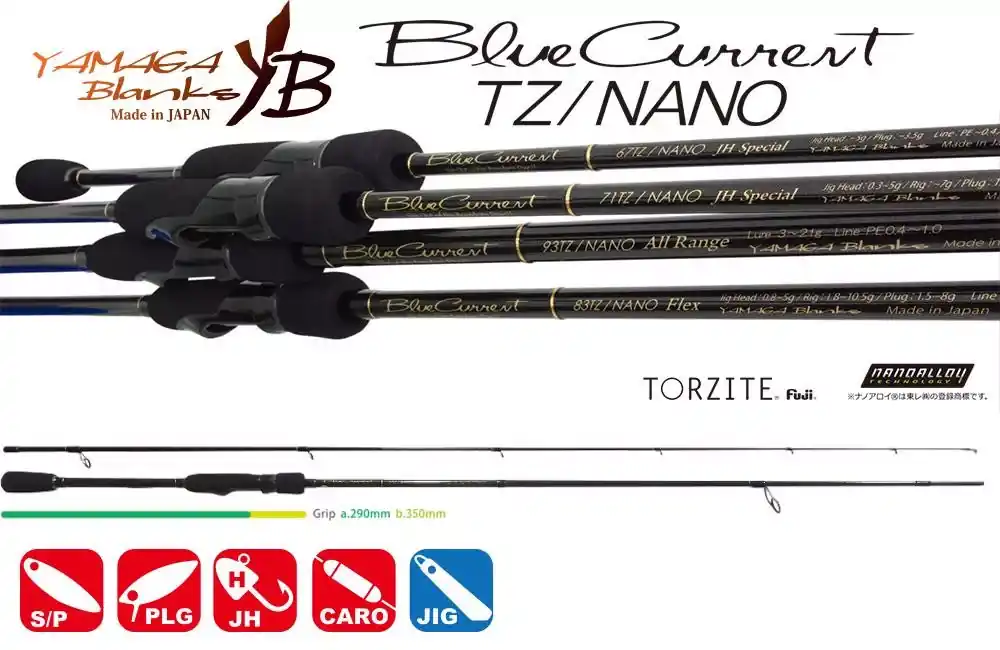 YAMAGA BLUE CURRENT 77TZ NANO GLOBAL STREAM SPECIAL 2.31m 1. Op = Op