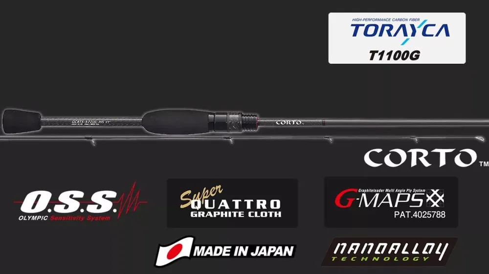 Weekendaanbieding Graphiteleader SUPER CORTO 17 GSRCS-612L-T EX FAST 1.85m 0.3