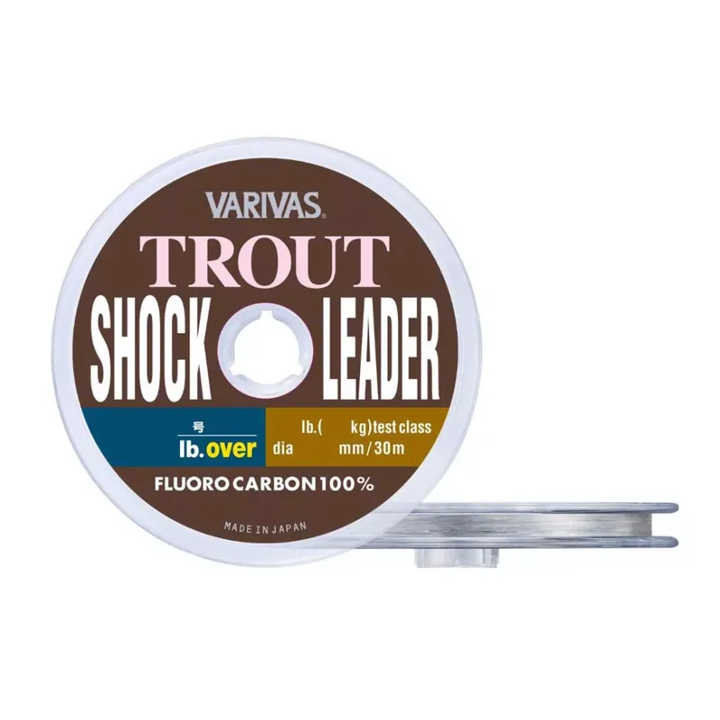 VARIVAS TROUT SHOCKLEADER FLUOROCARBON 30m 0.165mm 4lb - Fis Beste Prijs