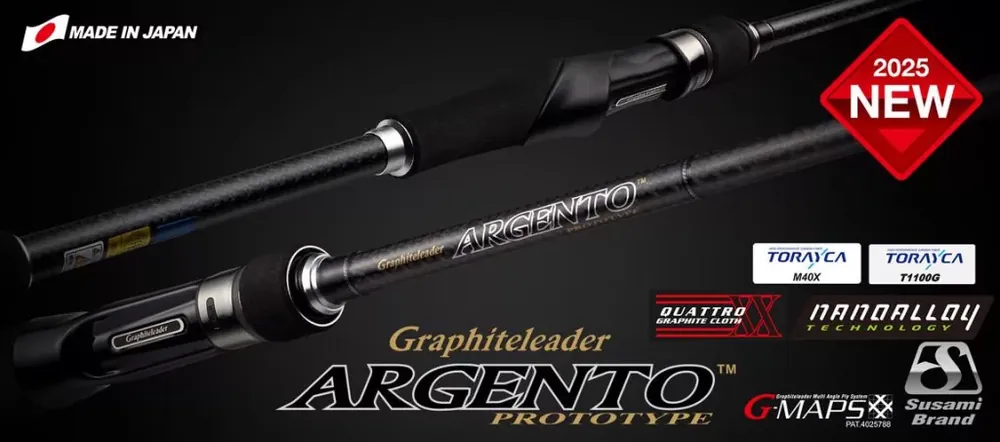 Weekendaanbieding Graphiteleader ARGENTO PROTOTYPE 25GARGPC-682MH BAITCAST 2.0