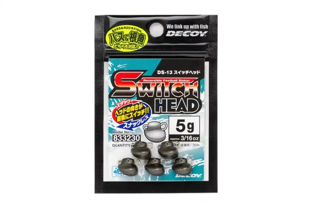 Voordeelprijs JIG FEJ ÓLOM DECOY DS-13 SWITCH HEAD 7gr