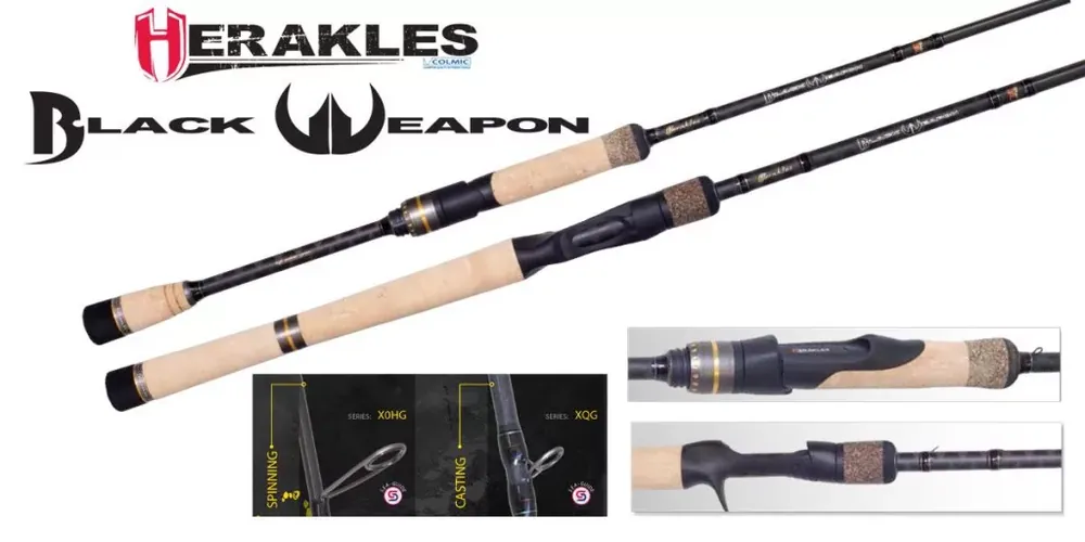 Aanbieding Herakles BLACK WEAPON REVENGE 710MF 7‘1" 1/8-1/2 M