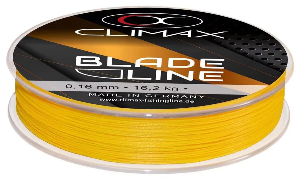 Shop Nu CLIMAX BLADE LINE DARK YELLOW 100m 0.10mm 6.5kg - Fishinglan