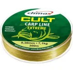 Aanbieding CLIMAX CULT CARP EXTREME MONO 300m 0.35mm Matt Olive - Fishi