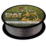 CLIMAX CULT CARP SPORT MONO GREY 1000m 0.22mm - Fishingland. Beperkte Voorraad