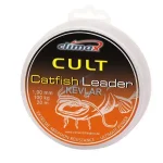 Weekendaanbieding CLIMAX CULT CATFISH KEVLAR LEADER 20m 1.30mm 150kg Olive Gre