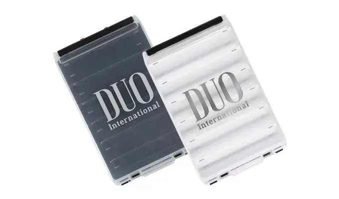 Tijdelijk Beschikbaar DOBOZ DUO REVERSE LURE CASE 120 20x12.6x3.6cm White/Silver L