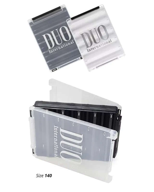DOBOZ DUO REVERSE LURE CASE 140 20.5x14.5x4cm Pearl Black/Go Meest Verkocht