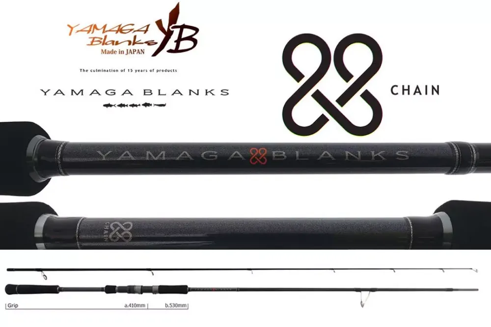 YAMAGA 88 CHAIN 2.65m 8-40gr Fuji SIC-S Titanium - Fishingla Tijdelijk Beschikbaar