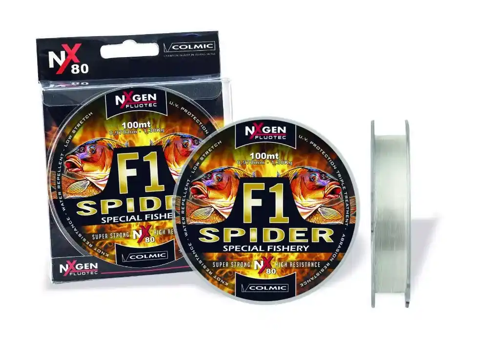 COLMIC F1 SPIDER NX80 100m 0.209mm Alleen Vandaag
