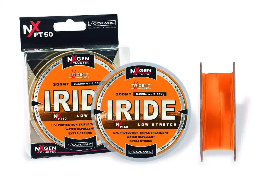 COLMIC IRIDE PT50 300m 0.16mm Orange Fluo Speciale Aanbieding