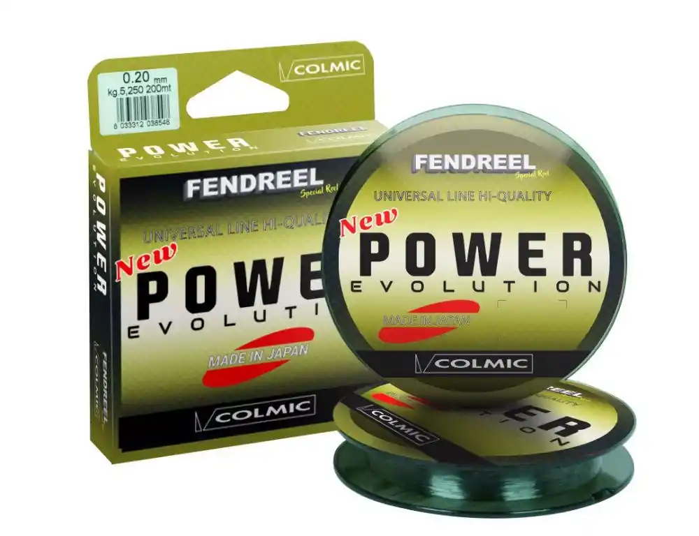 Premium COLMIC FENDREEL POWER EVOLUTION 200m 0.12mm