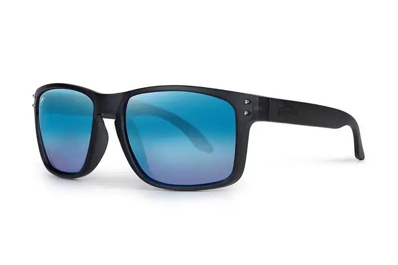 Koop Vandaag Fox Rage Transparent Black Brown Lens Mirror Blue Eyewear -
