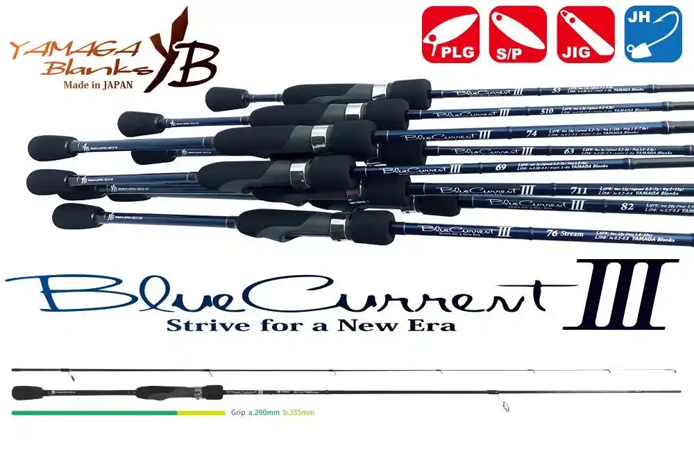 Exclusieve Aanbieding YAMAGA BLUE CURRENT III 76STREAM 2.29m 1.6-12gr - Fishinglan