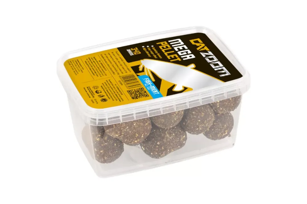 Meest Verkocht Catzoom Harcsa mega pellet, 30 mm, máj, vér, 340 g - Fishing