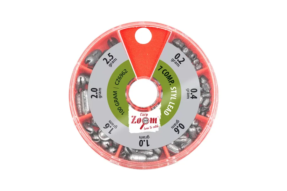 Carp Zoom 7 fakkos stylolóm készlet, 100 g Op = Op