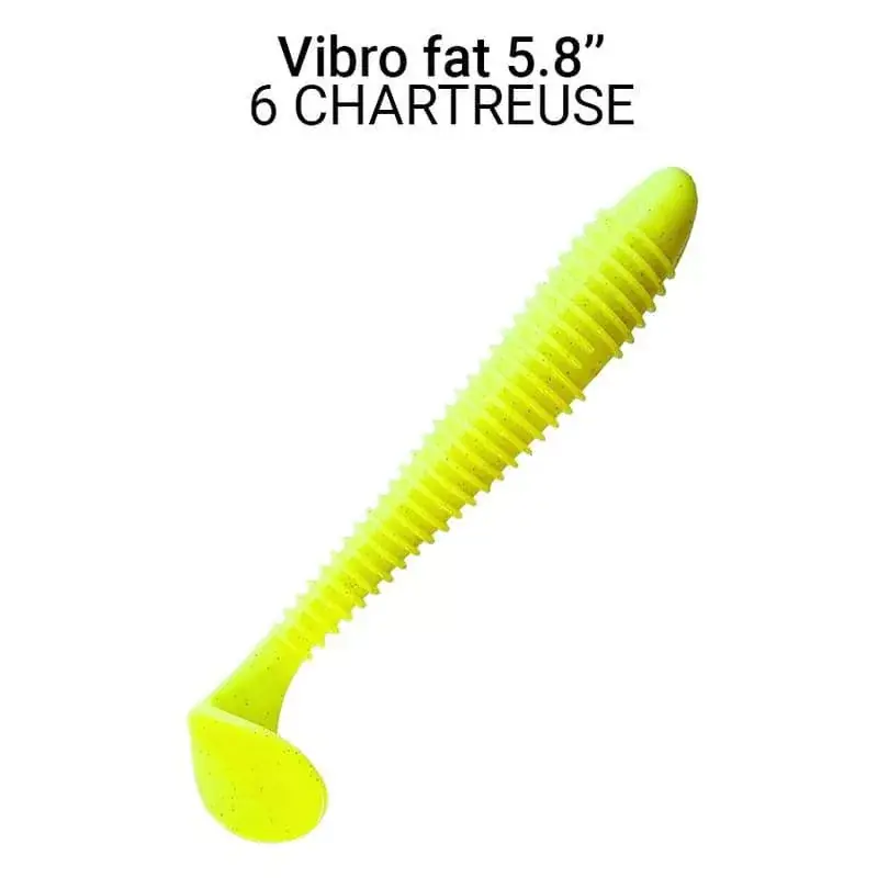 Voordeelprijs Crazy Fish Vibro Fat 145-6-6 gumihal 3db/csomag - Fishinglan