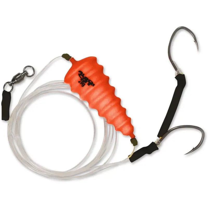Finale Uitverkoop Black Cat 6/0 Baitfish Tree Rig H 2,00m 2 Fõzsinór O 1,20