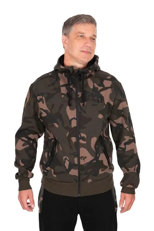 Beperkte Voorraad Fox Camo Full Zip Premium 310 Hoodie M