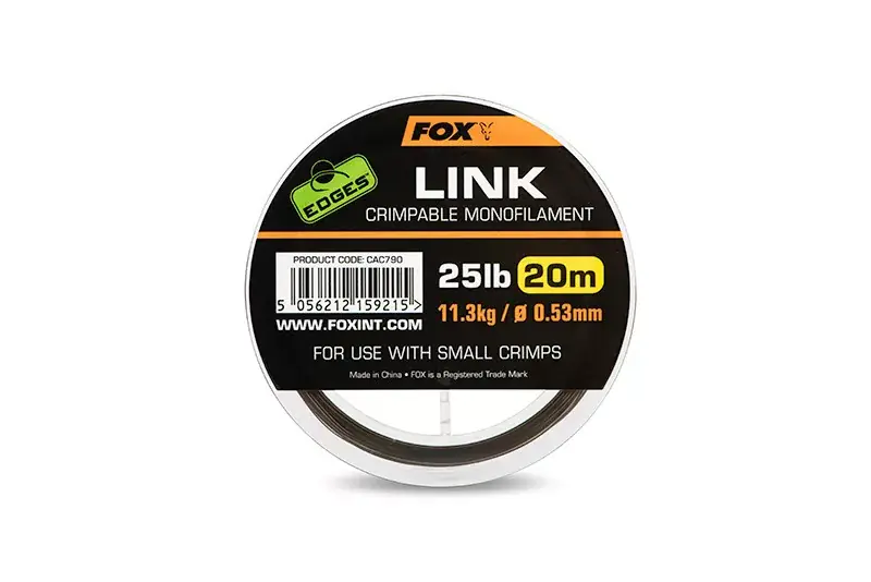 Beste Prijs Fox Edges Link Trans Khaki Mono 0.53mm 25lb 20m - Fishinglan