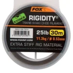 Bestel Nu Fox Edges Rigidity Chod Filament 0.53mm 25lb x 30m trans kha