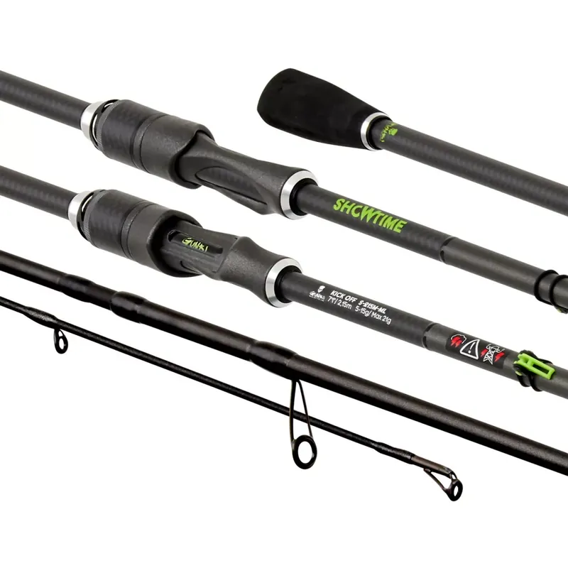 Beperkt Aanbod Gunki Showtime Kick Off S 2,15m M/ML 5-15/21g - Fishingland.