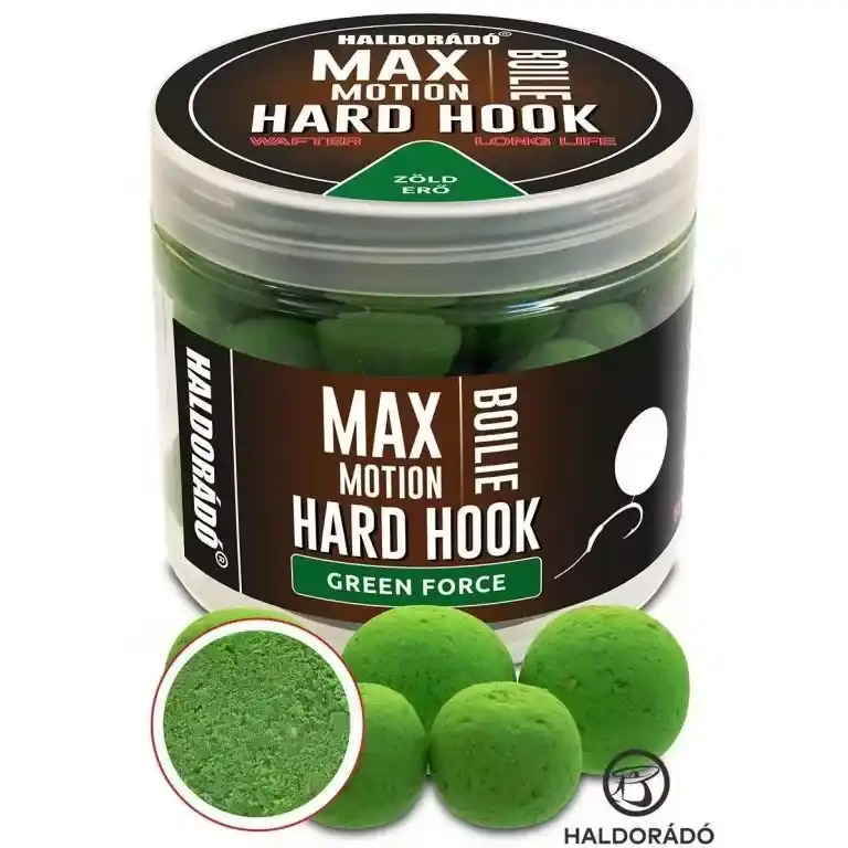 Uitverkoop HALDORÁDÓ MAX MOTION Boilie Hard Hook Wafter 16, 20 mm - Gre