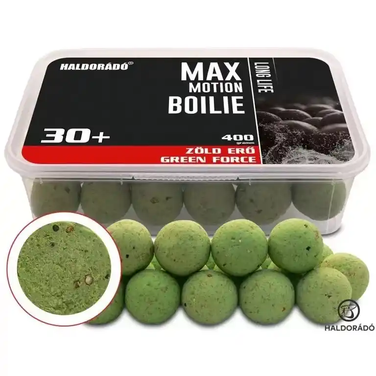Nu Kopen HALDORÁDÓ MAX MOTION Boilie Long Life 30+ mm - Green Force 4
