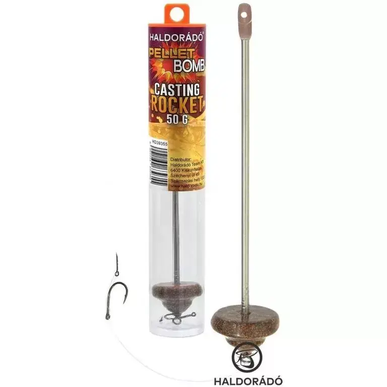 HALDORÁDÓ Pellet Bomb Casting Rocket 50 g - komlett fix végs Op = Op