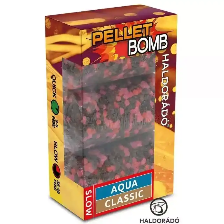 HALDORÁDÓ Pellet Bomb Slow - Aqua Classic 3 db/csg - Fishing Betrouwbaar