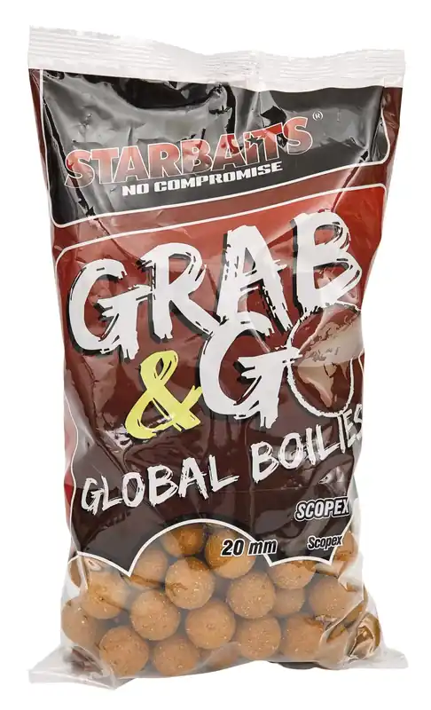 Gecertificeerd Starbaits Boilies Global Scopex 800g 20mm