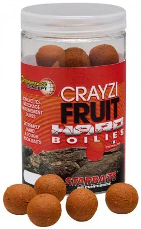 Fabrieksprijs Starbaits Hard Boilies Crayzi Fruit 200g 24mm - Fishingland.