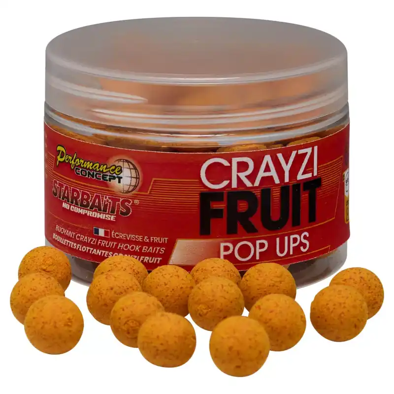 Laatste Versie Starbaits POP UP Crayzi Fruit 50g 16mm