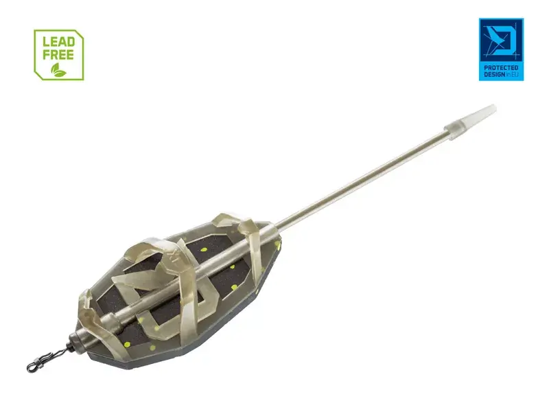 Beperkte Voorraad Delphin Method QUIX ECO ólommentes kosár XL 50g - Fishinglan