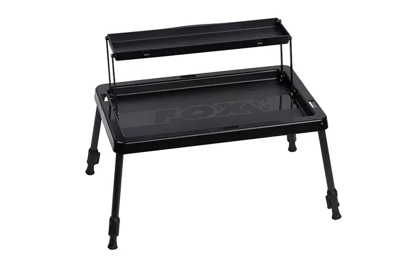 Beperkt Aanbod FOX Compact 2 Tier Bivvy Table Asztal
