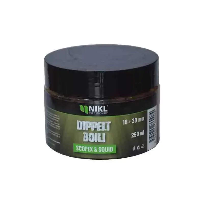 Beperkt Aanbod Nikl Dippelt csalizó bojli Scopex Squid 20mm - Fishingland.h