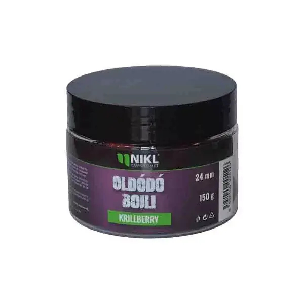 Nikl oldódó bojli Krill Berry 24mm Finale Uitverkoop