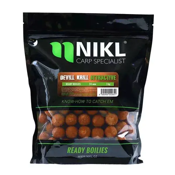 Must-Have Nikl Ready Bojli OLDÓDÓ Devill Krill 24mm 1kg - Fishingland.