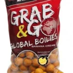 Meest Verkocht Starbaits Boilies Global Banana Cream 800g 20mm - Fishinglan