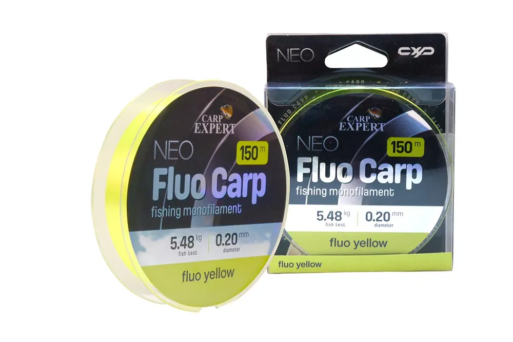 Bestseller CARP EXPERT NEO FLUO CARP YELLOW 0,20MM 150MFLUO YELLOW 5,48