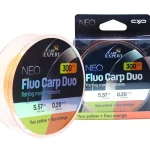 Weekendaanbieding CARP EXPERT NEO FLUO CARP DUO 0,20MM 300MFLUO YELLOW + FLUO
