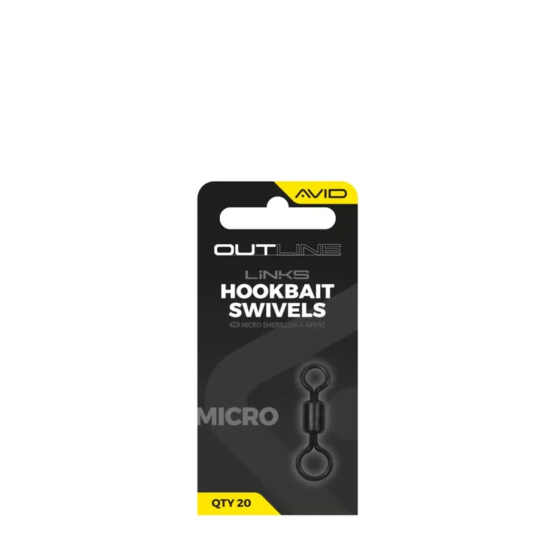 AVID Outline Micro Hookbait Swivel - Size 17 - Fishingland.h Actieprijs