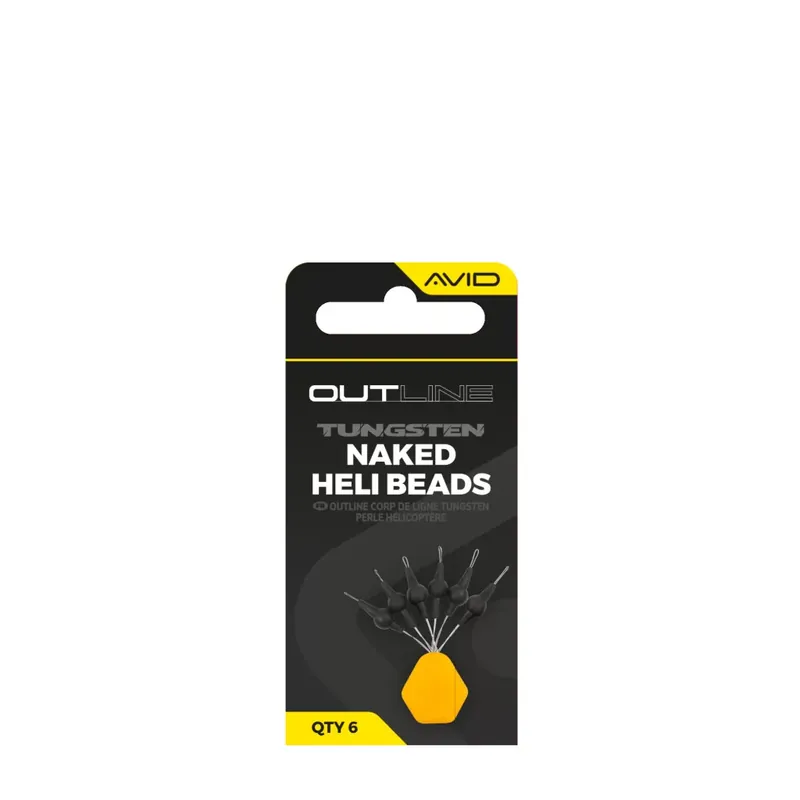 Exclusieve Aanbieding AVID Outline Tungsten Naked Heli Beads