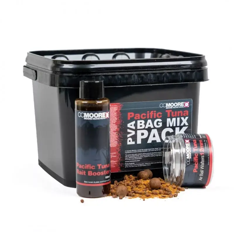 CC MOORE Pacific Tuna PVA Bag Mix Pack 1kg Snelle Levering