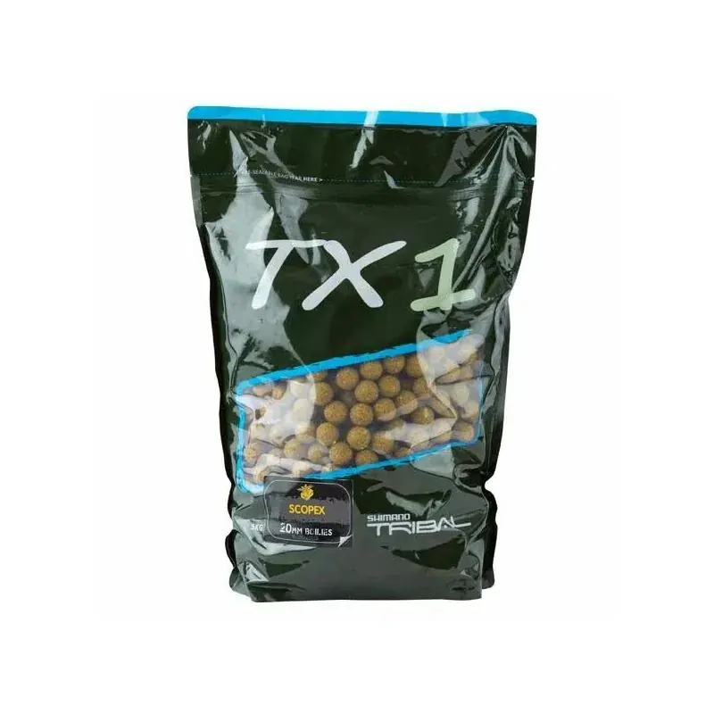 Shimano Bait TX1 Boillie Scopex 20mm - 5kg Aanbieding