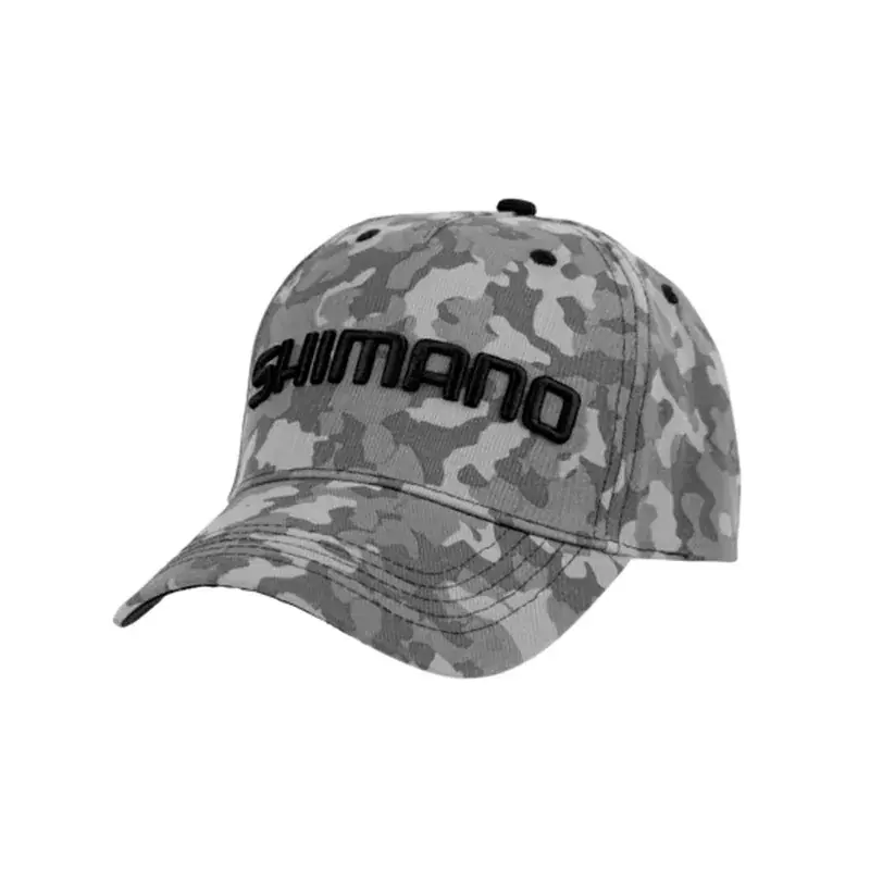 Flitsaanbieding Shimano Wear Cap Grey Camo One Size