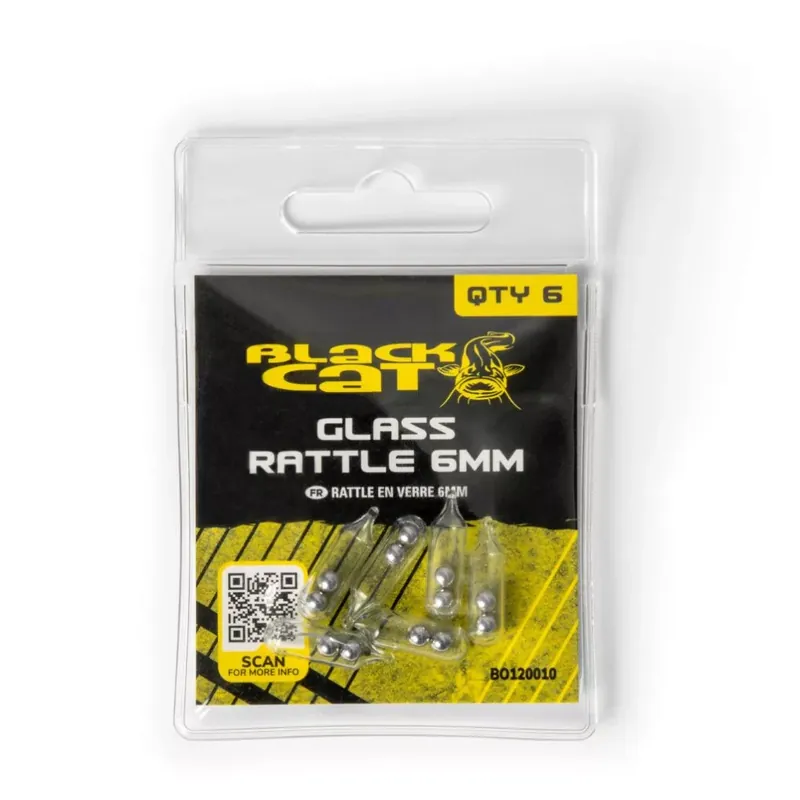 BLACK CAT Glass Rattle 6mm Lage Prijs